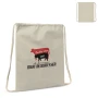 Drawstring bag | Cotton 140g/m² | 35x45cm | OEKO-TEX® certificate | Cotton ropes