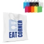 Shopping bag | Recycled cotton 140g/m² | 38x14x32cm | Short handles