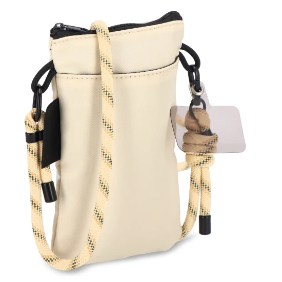 Everyday essentials pouch | Compact design | Paracord strap | Beige