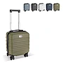 Valise sous siège | ABS et polyester 210D | 39x30,5x20 cm | Serrure à combinaison | Support téléphone