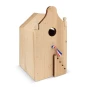 Maison d'oiseaux en bois | Bois FSC | 15,5x12,5 cm | Durable