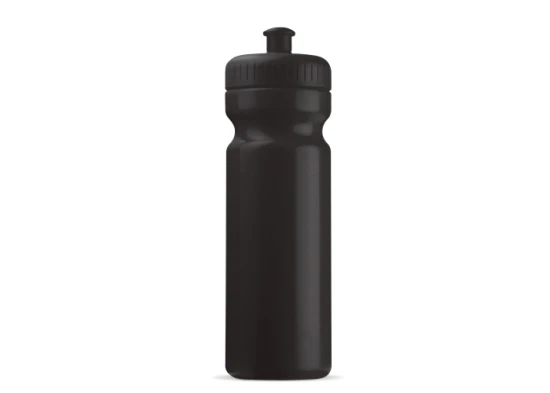 Sportfles | PP | 750 ml | Veel kleuren beschikbaar | Zwart