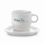 Taza y Plato Pequeño | 180ml | Porcelana de alta calidad