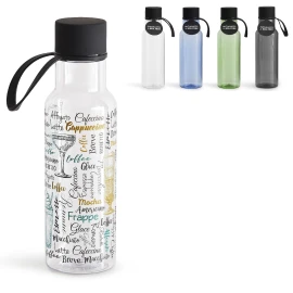 Gourde Sagaform | Plastique Tritan et acier inoxydable | 600ml | Boucle incluse