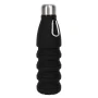 Sagaform foldable bottle | Silicone | 550ml | With carabiner