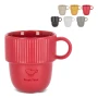 Tasse Sagaform Inka | Porcelaine | 270ml | Bord robuste | Empilable