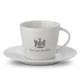 Taza y platillo | Porcelana | 160 ml | Alta calidad | Fabricado en Europa