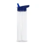 Water Bottle | rPET l | 600 ml | Foldable straw