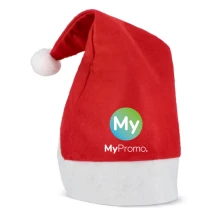 Christmas hat | Felt 0.019 kg | 38x28cm | With pompom