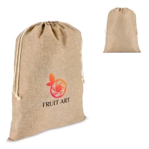 Sac cadeau style jute | 50 x 70 cm