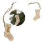 Stocking Shaped Wooden Christmas