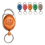 Namensschildhalter | ABS & Metall | Einziehbare Schnur: 60mm