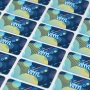 Vinyl Aufkleber | Vollfarbig | Rechteck | 50x20mm | Hohe Qualität