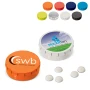 Mini click tin peppermint box | Metal | ⌀ 45mm | 3g | Made in Netherlands
