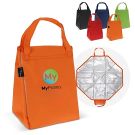 2-in1 Koeltas & picknickmat | Aluminium, Polyester & R-PET | 18x25x18cm
