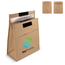 Lunchbag | Aluminium & Kraft paper | 11x25x19cm | Cooler bag