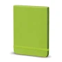 Cuaderno A6 | Papel 70g/m² y PU | 188 páginas rayadas | Elástico horizontal | Fácil de transportar