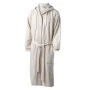 Peignoir | Coton et polyester | L/XL | Deux poches et une capuche | Luxueux