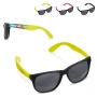 Lunettes de soleil néon | PP & polycarbonate | UV400 | Branches colorées