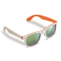 Trendy sunglasses | Mirrored lenses | Two-tone colour scheme