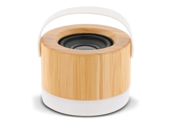 Wireless speaker | Bamboo & ABS | 3W | Movable handle | Wood
