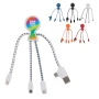 Multi-charging cable | Bio PE | Dual USB & USB-C input
