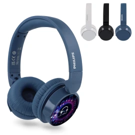 Philips TAH4209 headphones | Plastic | Bluetooth | 55 hours | Dynamic bass | Multipoint connection | Foldable