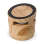 Altavoz y cargador inalámbricos | Madera | 5W | Eco