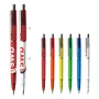 Transparent ballpoint pen | ABS plastic | Metal parts