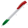 Ball pen | ABS | Bow clip & rubber grip | Made in Germany