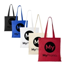 Tote bag | Organic cotton 100g/m² | Max 10kg | 32 cm long handles