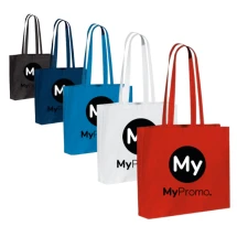 Shopping bag | 140gr/m² Cotton | OEKO-TEX® | Gusset | Many colours