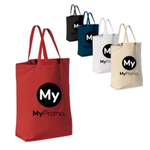 Draagtas | 250g/m2 | Katoen canvas | Rechthoekig | Veel kleuren