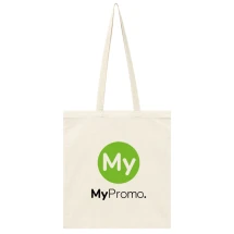 Tote bag | Katoen 140g/m² | 38 x 42 cm | Met lange hengsels