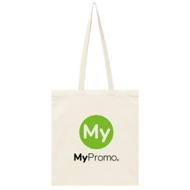 Tote bag | Cotton 140g/m² | 38 x 42 cm | With long carrying handles