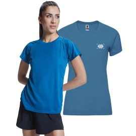 Roly Sport-T-Shirt | 100% Polyester | Rundhalsausschnitt mit verdeckten Nähten | Für Frauen