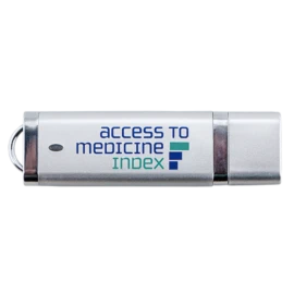 Custom-made USB stick | Keyring attachment | 70x20 mm | 32GB I Prices may vary due to global market conditions
