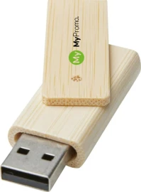 Drehbarer USB-Stick | Bambus | 8GB | Speicherstick | Kompatibel mit PC oder Macbook