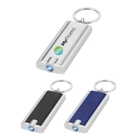 Porte-clé avec lumière LED | Plastique ABS | Piles incluses