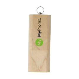 USB stick 3.0 | Madera y aluminio | Llavero | Sostenible
