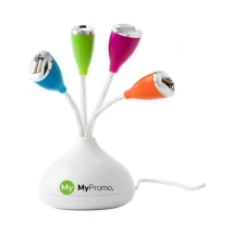 USB-hub | ABS | 4 poorten | Kabellengte 54 cm