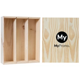 Wine box | Wood | Dutch model | 340x275x95mm | Thin-walled | Closes with a staple nail