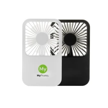 Desk fan | Recycled ABS | Rechargeable | Up to 3 hours worktime