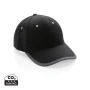 6-panel contrast cap | Recycled cotton 280gr/m² | Incl. physical tracer | Sustainable