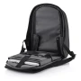 Bobby Hero anti-theft backpack | rPET | Water-repellent | Illuminating safety strips