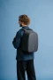 Bobby Hero anti-theft backpack | rPET | Water-repellent | Illuminating safety strips