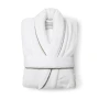 Bathrobe | 100% cotton | Sizes S / M | Wide collar | Luxurious