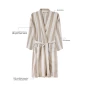 Bathrobe | Recycled cotton 200g/m² | L/XL | Embroidery | High quality