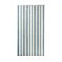 Strandtuch | GRS-zertifizierte recycelte Baumwolle 450 g/m² | 80x160 cm | Streifendesign | Hergestellt in Europa