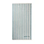 Strandtuch | GRS-zertifizierte recycelte Baumwolle 450 g/m² | 80x160 cm | Streifendesign | Hergestellt in Europa